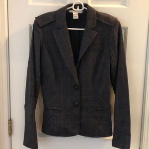 Gray DVF Blazer